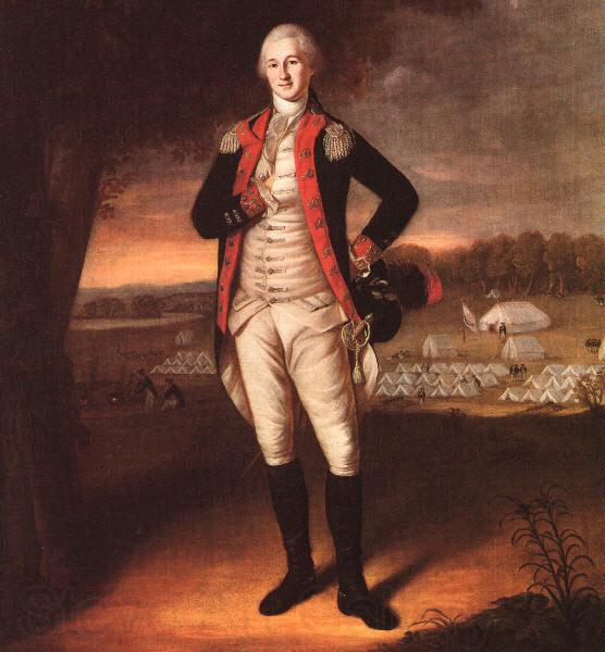 Charles Wilson Peale Portrait of Walter Stewart